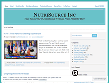 Tablet Screenshot of nutrisource.org